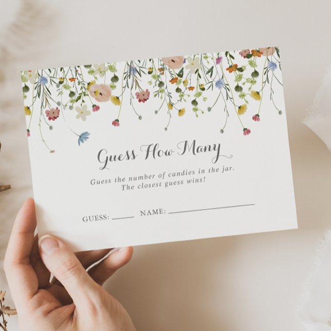 Cartão De Visita Colorir Densidade Selvagem Adivinha Quantas Cartas (Criador carregado)