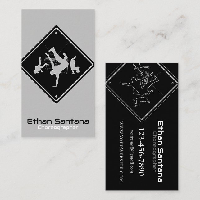 Cartão De Visita Coluna (Frente/Verso)