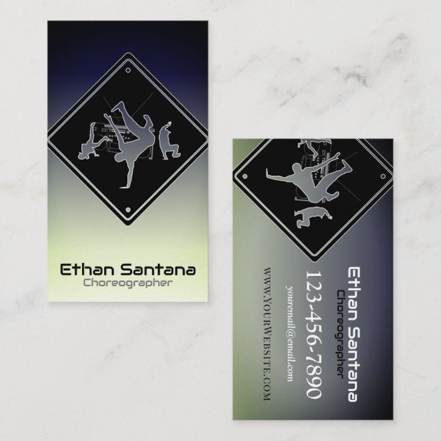 Cartão De Visita Coluna (Frente/Verso)