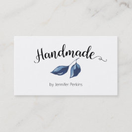 Cartão de visita com Aquarela Minimalista