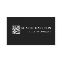Cartão de Visita com Código QR