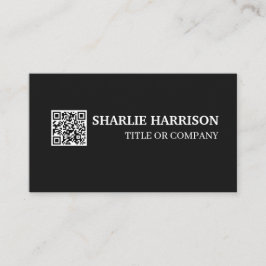 Cartão de Visita com Código QR