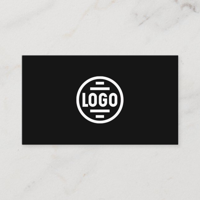 Cartão de Visita com Código QR | Design Moderno Pr (Frente)