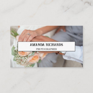 Cartão de visita com fundo.