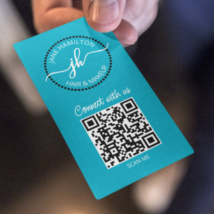 Cartão de Visita com Logotipo de Círculo de Código