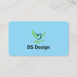 Cartão de Visita com Logotipo de Fênix Moderno