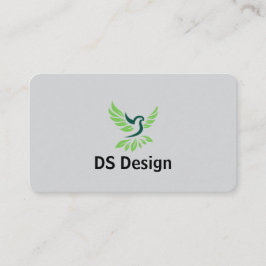 Cartão de Visita com Logotipo de Fênix Moderno