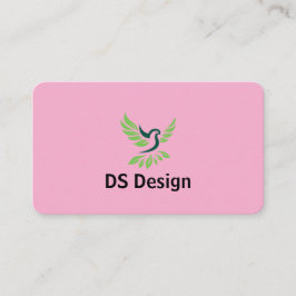 Cartão de Visita com Logotipo de Fênix Moderno