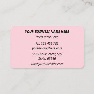 cartão de visita com logotipo personalizado, cor