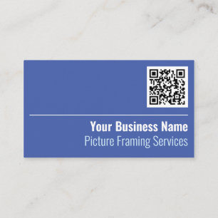 Cartão de Visita com QR Code para Serviços de Mold