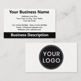 Cartão de Visita com Seu Logotipo