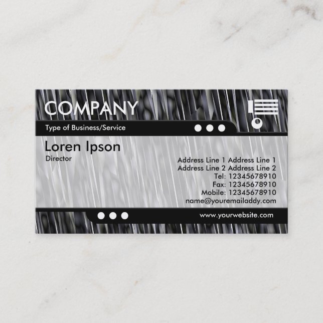 Cartão De Visita Comboio a bala - Rock espacial (Frente)