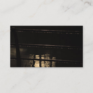 Cartão De Visita Comboios e gotas de água