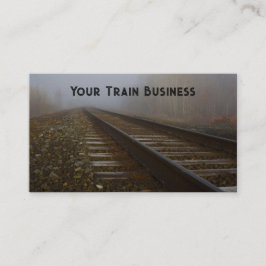 Cartão De Visita Comboios ferroviários