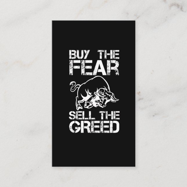 Cartão De Visita Comercialização de Moeda Presente Mercado de Ações (Frente)