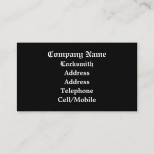 CARTÃO DE VISITA COMÉRCIO, BLOQUEIOS