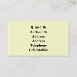 CARTÃO DE VISITA COMÉRCIO, BLOQUEIOS