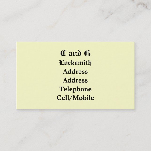 CARTÃO DE VISITA COMÉRCIO, BLOQUEIOS (Frente)