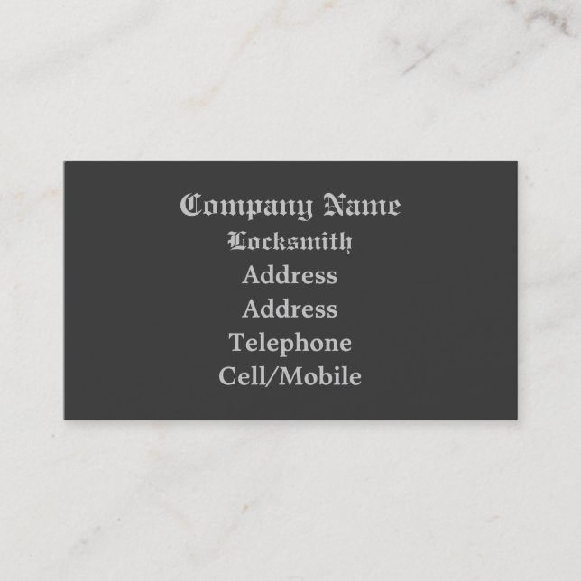 CARTÃO DE VISITA COMÉRCIO, BLOQUEIOS (Frente)