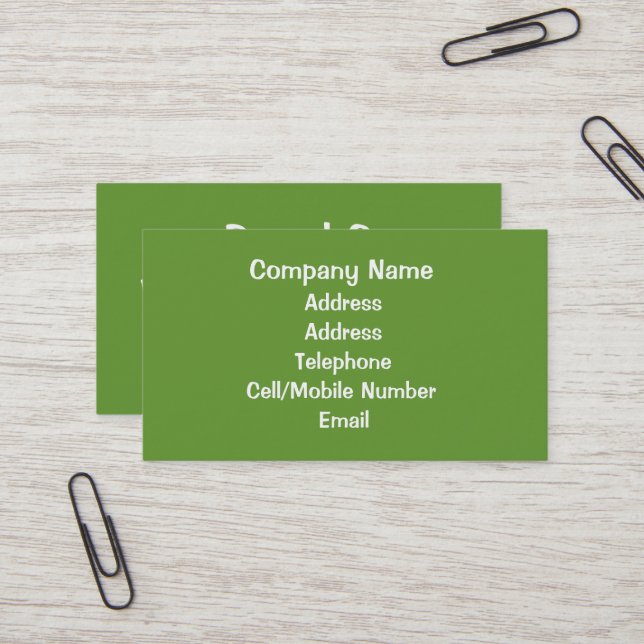 CARTÃO DE VISITA COMÉRCIO, LIMPEZA DA JANELA (Frente/Verso In Situ)