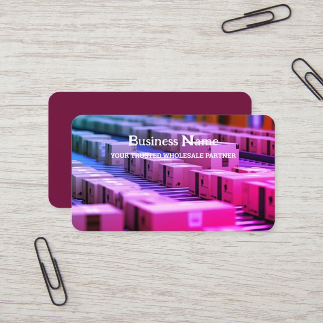 Cartão De Visita Comércio por grosso (Frente/Verso In Situ)