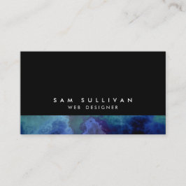Cartão De Visita Competências de Internet do Web Designer Abstrato
