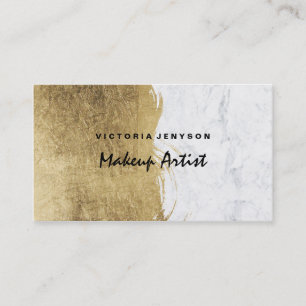 Cartão De Visita Composição de mármore dos brushstrokes modernos