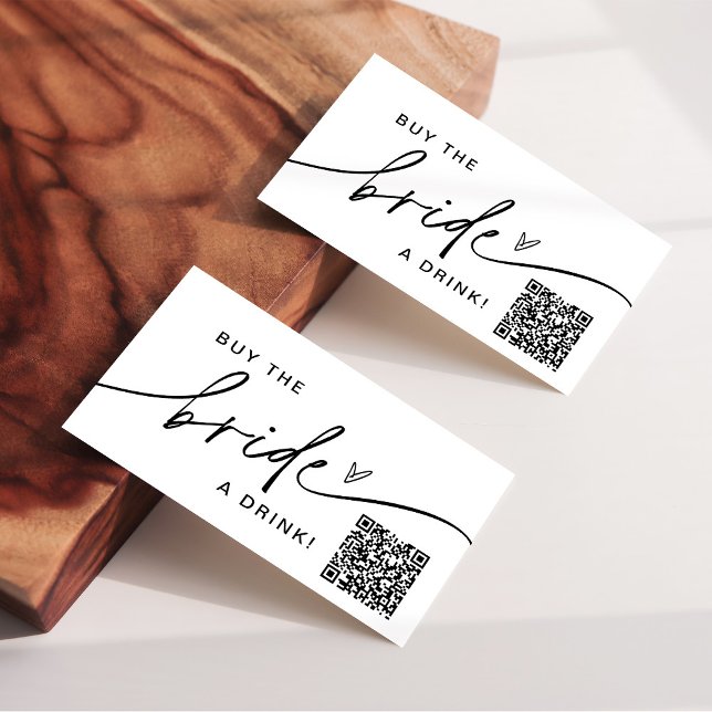 Cartão De Visita COMPRAR EVERLEIGH A Noiva Uma Placa De Bachelorett (Criador carregado)