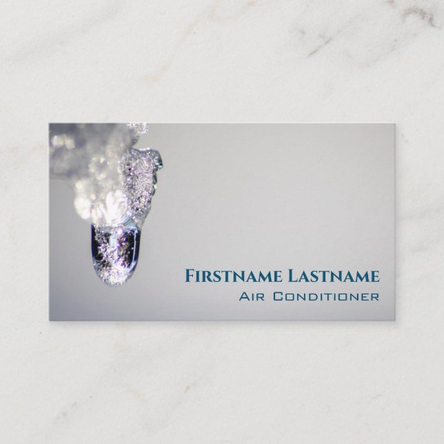 Cartão De Visita Compressor HVAC (Compressor de Resfriamento Especi (Frente)