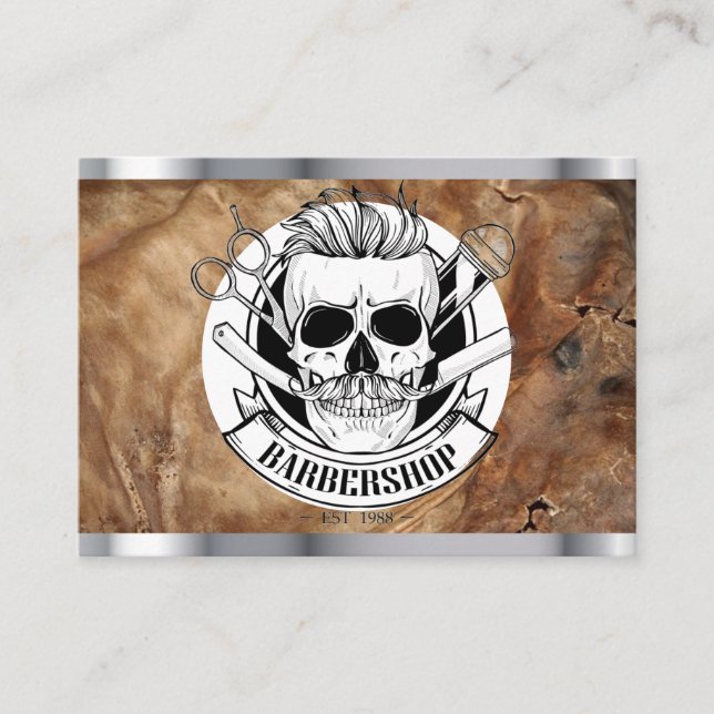 Cartão De Visita compro barbeiro (Frente)