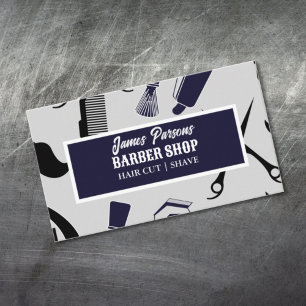 Cartão De Visita compro barbeiro estilista de cabelos com salão de