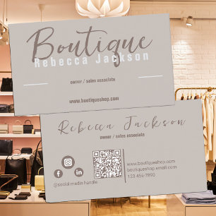 Cartão De Visita Compro Boho Boutique