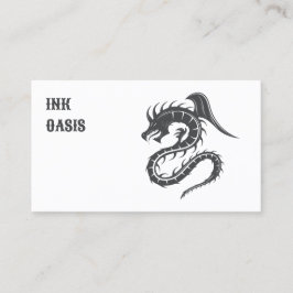 Cartão De Visita Compro de Tatuagem Personalizado