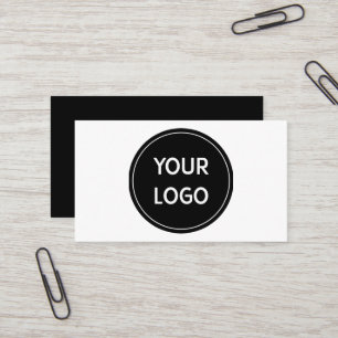 Cartão De Visita Conceito de Logotipo QR Premium para Moderno