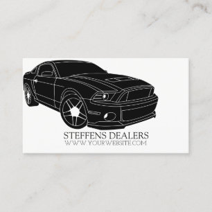 Cartão De Visita Concessionária de Automóveis Moderna