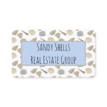 Conchas do Mar Costeiro de Cinzas Azuis