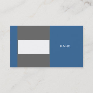 Cartão De Visita concrete BC blue