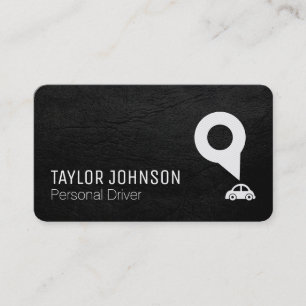 Cartão De Visita Conduzindo o serviço