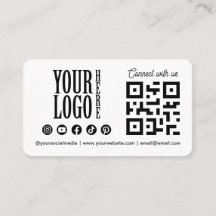 Conecte-se conosco Código QR de Mídia Social com N