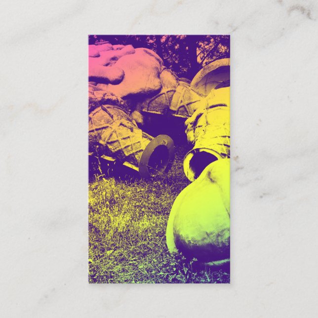 Cartão De Visita cones de sorvete de Verão de fibra de vidro (Frente)