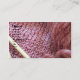 Cartão De Visita Confecção de malhas