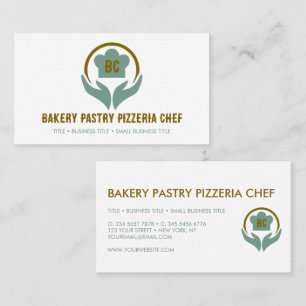 Cartão De Visita Confeiteiro Padaria Pizzaria Cozinheiro