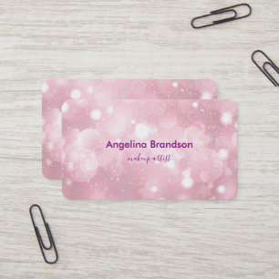 Cartão De Visita Confetti branco Legal e único profissional moderno