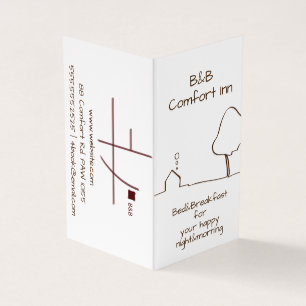Cartão De Visita Conforto B&B