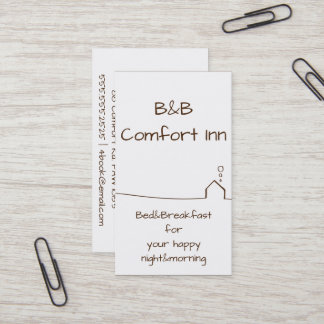 Cartão De Visita Conforto B&B