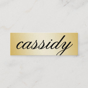 Cartão de visita conhecido de 311 costumes