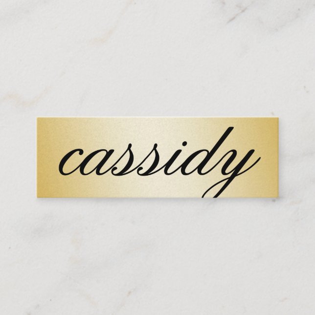 Cartão de visita conhecido de 311 costumes (Frente)