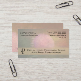 Cartão De Visita Conselheiro psicólogo de Negócios