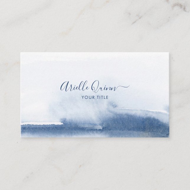 Cartão De Visita Conselheiro Terapêutico Abstrato (Frente)