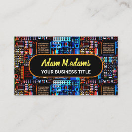 Cartão De Visita Conselho de circuito impresso com PCB Pro (Código 